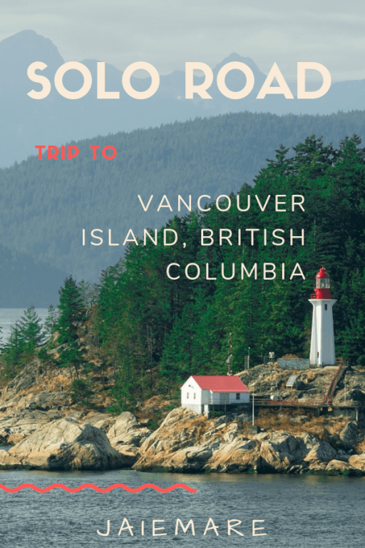 Lighthouse on Vancouver Island, British Columbia.
