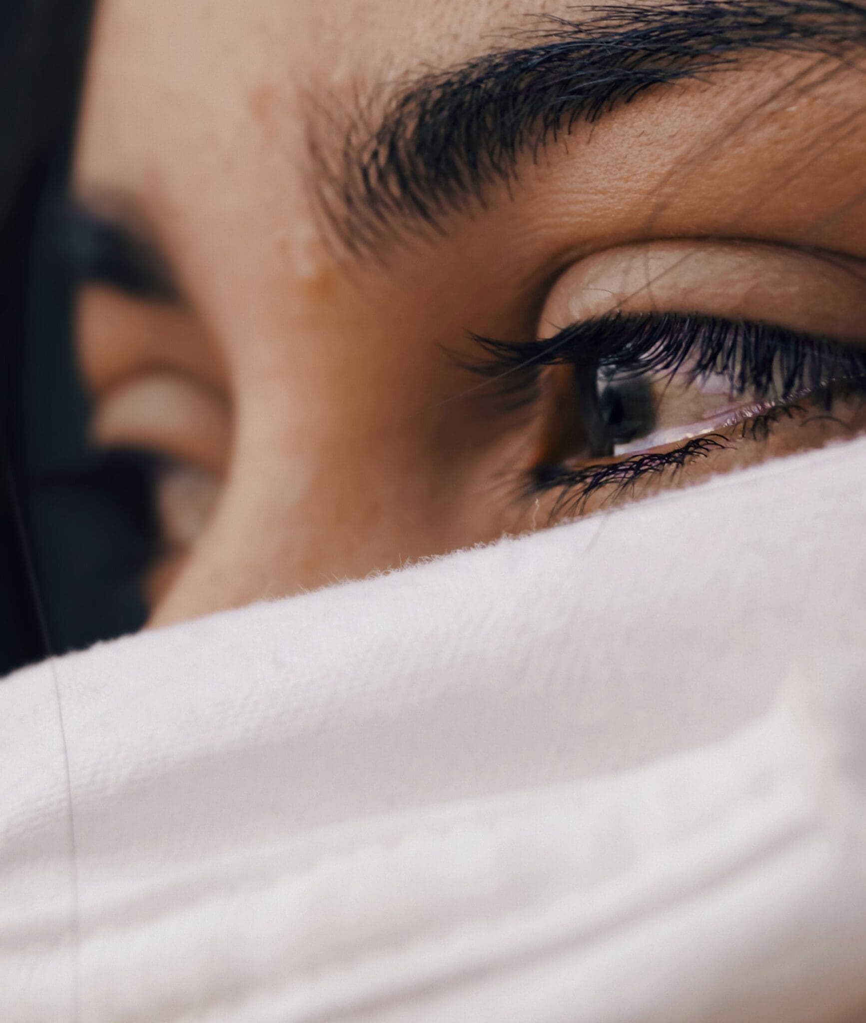 chronic illness sufferer in tears